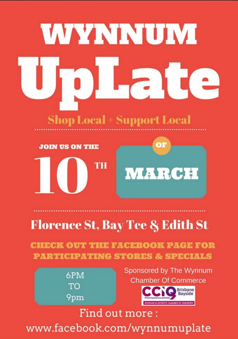 Wynnum UpLate Flyer Mar16